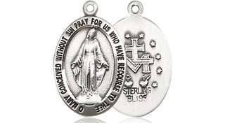 Sterling Silver Miraculous Medal