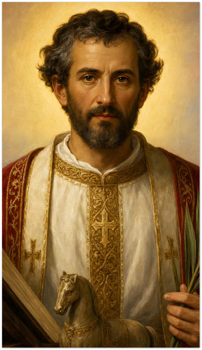St. Hippolytus of Rome Holy Cards