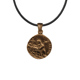 Vintage Bronze St. Mary Magdalene Medal