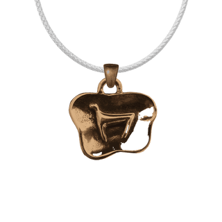Vintage Bronze Inscribable Pet Tag