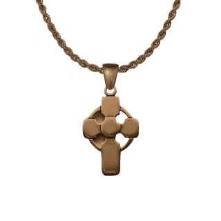 Vintage Bronze Simple Celtic Cross