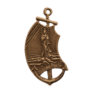 Vintage Bronze Stella Maris Sailors Medal, Mar del Plata