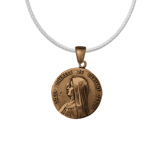 Vintage Bronze St. Thérèse of Lisieux Medal