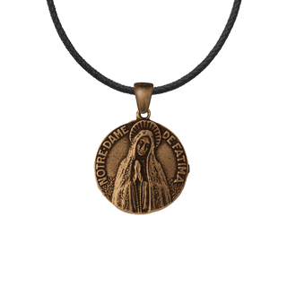 Vintage Bronze Our Lady of Fatima Peace Medal