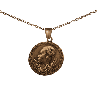 Vintage Bronze St. Charles Lwanga Medal, Uganda