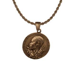 Vintage Bronze St. Charles Lwanga Medal, Uganda