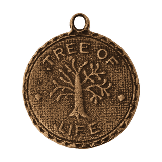 Vintage Bronze Tree of Life Medal