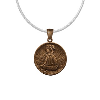Vintage Bronze Mother Seton Medal, Servant of God
