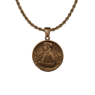 Vintage Bronze Mother Seton Medal, Servant of God