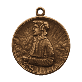 Vintage Bronze Mother Seton Medal, Servant of God