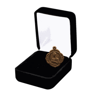 Vintage Bronze St. Kateri Tekakwitha Medal, Lily of the Mohawks