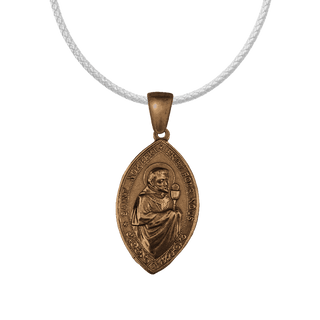 Vintage Bronze St. Norbert Medal, Chapel of the Holy Blood