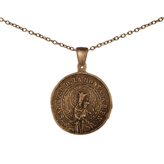 Vintage Bronze San José de la Montaña Medal, Barcelona
