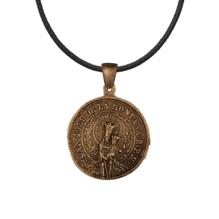 Vintage Bronze San José de la Montaña Medal, Barcelona