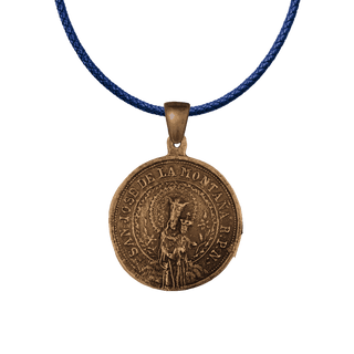 Vintage Bronze San José de la Montaña Medal, Barcelona