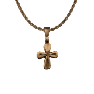 Vintage Bronze Small African Cross