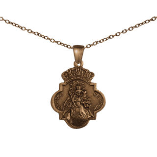 Vintage Bronze Nuestra Señora del Monte Medal, Cazalla