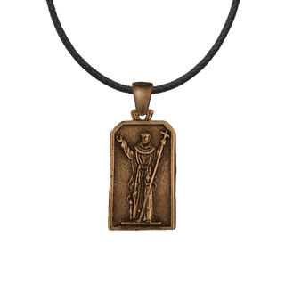 Vintage Bronze St. Junípero Serra Medal, Apostle of California