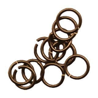 Vintage Bronze Thin Jump Ring Findings