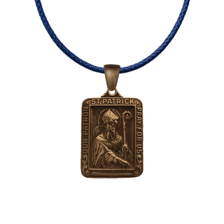 Vintage Bronze St. Patrick Medal, Our Patron