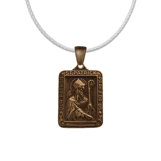 Vintage Bronze St. Patrick Medal, Our Patron