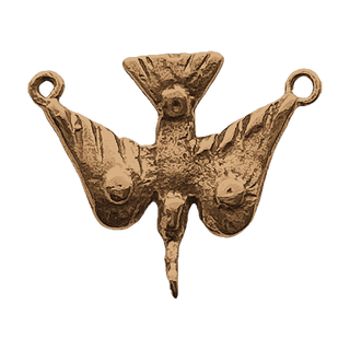 Vintage Bronze Descending Dove of the Holy Spirit Center