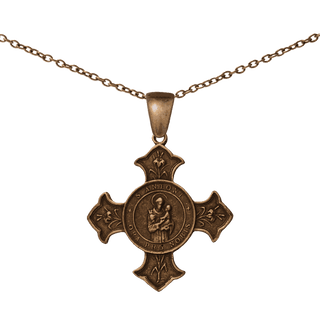 Vintage Bronze St. Anthony of Padua Confraternity Cross