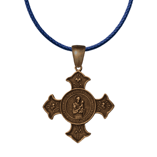 Vintage Bronze St. Anthony of Padua Confraternity Cross