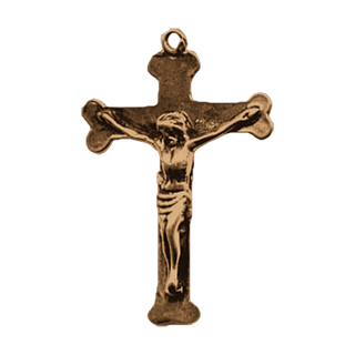 Vintage Bronze Spanish Colonial Southwest Crucifix