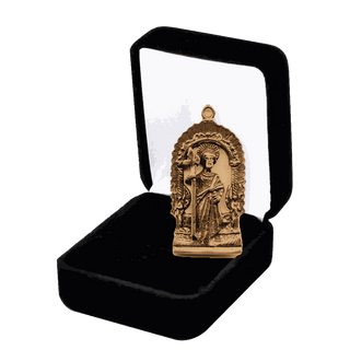 Vintage Bronze San Isidro Labrador Medal