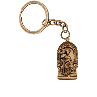 Vintage Bronze San Isidro Labrador Medal