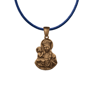 Vintage Bronze St. Anne de Beaupré Shrine Medal