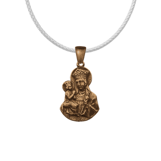 Vintage Bronze St. Anne de Beaupré Shrine Medal