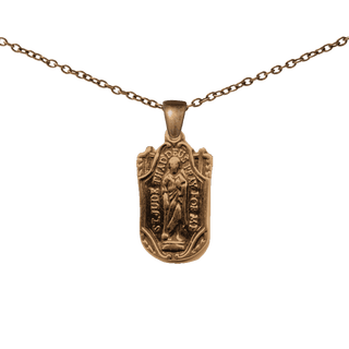 Vintage Bronze St. Jude Medal