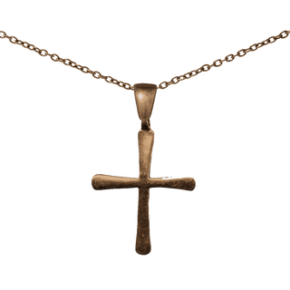 Vintage Bronze Simple Coptic Cross