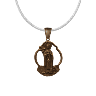 Vintage Bronze St. Martin de Porres Openwork Medal