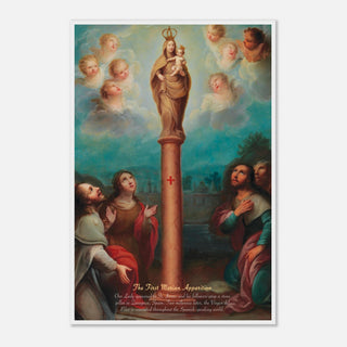 Our Lady Appearing to St. James Framed Print - view 18