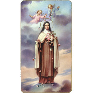 100-Pack - Saint Therese Holy Card