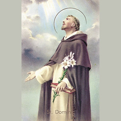 100-Pack - St Dominic Holy Card