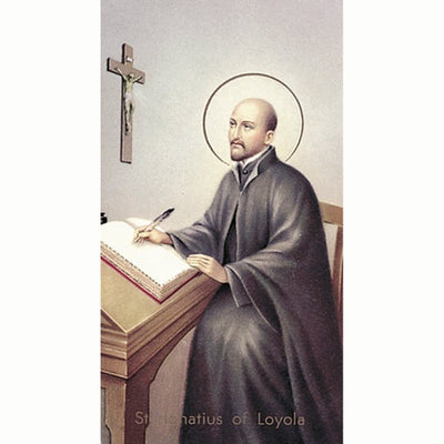 100-Pack - St Ignatius Of Loyola Holy Card