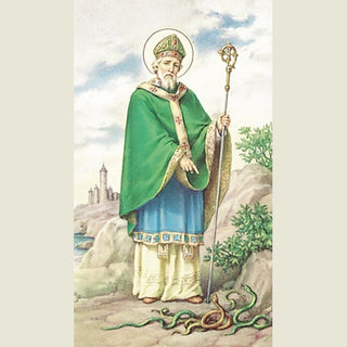 100-Pack - St Patrick Paper Holy Card