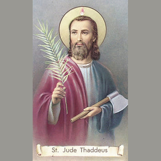 100-Pack - St Jude Thaddeus Holy Card
