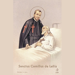 100-Pack - St Camillus De Lellis Holy Card