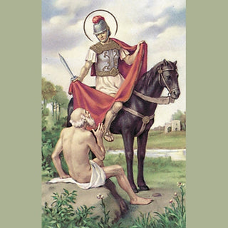 100-Pack - St Martin Of Tours Holy Card