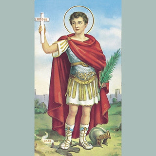 100-Pack - San Expedito Holy Card