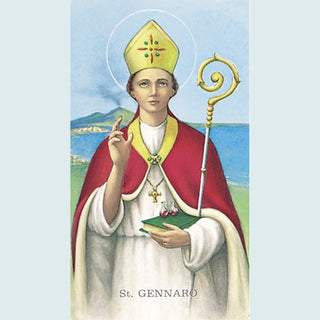100-Pack - St Gennaro Holy Card