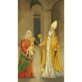 100-Pack - Saint Blaise Holy Card