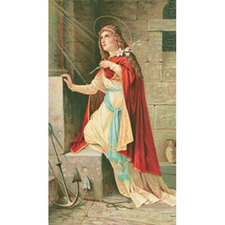 100-Pack - Saint Philomena Holy Card