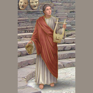 100-Pack - St Genesio Holy Card
