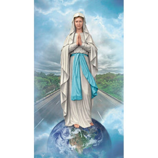 100-Pack - Our Lady of The Highway Holy Card